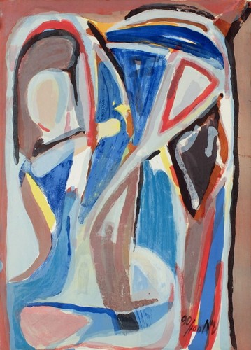 Bram van velde lithographie - bram,