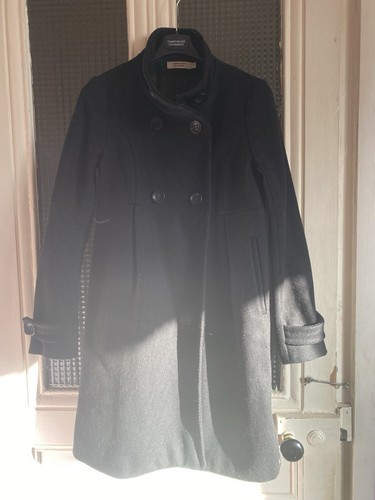 Manteau laine doublé - laine, comptoir