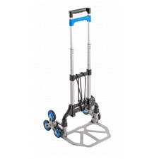 Högert Sac à Roulettes Pliable Panier Transport Treppen-Wagen 70 KG,