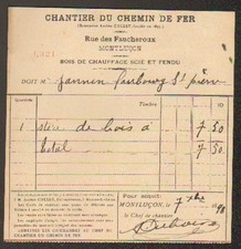 MONTLUCON (03) BOIS de