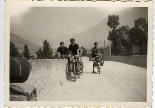 Portrait cyclistes voyage - , à