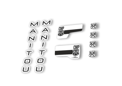 Kit autocollant noir pour
