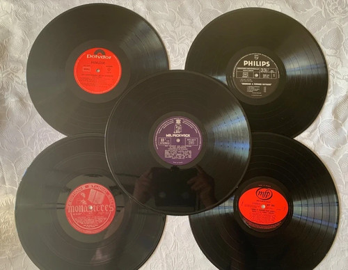 Lot disques vinyles - de,