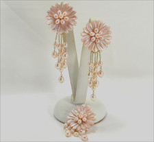 Parure Or 18KT Nacre Rose 30