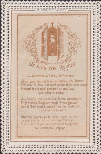 Canivet ancien image - pieuse, a