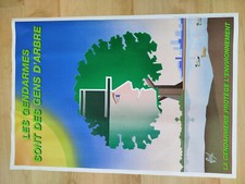 affiche gendarmerie - FORE -