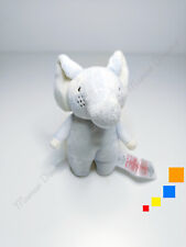 Peluche/Doudou Petit Elephant Bleu Blanc Crème Jaune 15cm - Primark Cares Baby