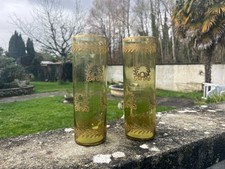 Paire de Vases Cylindriques