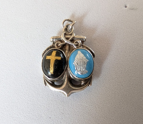 Ancien pendentif religieux - ancien,