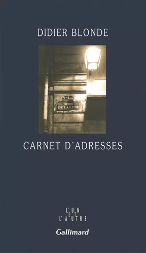 Carnet adresses didier - carnet,