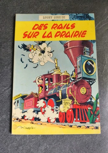 Lucky luke des rails - rails, sur