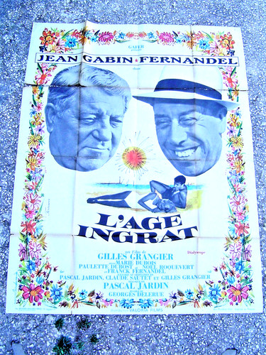 Affiche cinema ancien 1964 - affiche,