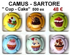 CAMUS SARTORE  "Cup cake"  - 6