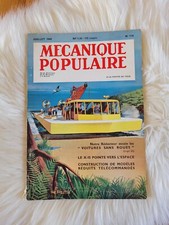 REVUE "MÉCANIQUE POPULAIRE" JUILLET 1960 Numéro 170