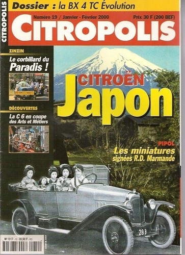 Citropolis citroen japon - citropolis, c6