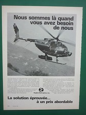7/1983 PUB HUGHES HELICOPTERS HUGHES 500MD 530 DEFENDER ORIGINAL FRENCH AD