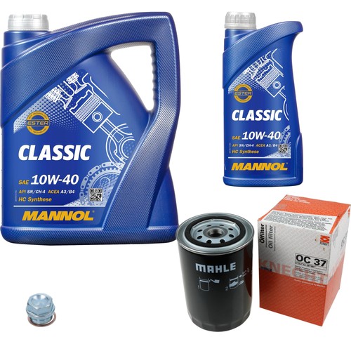 Mahle filtre huile l - huile, 6