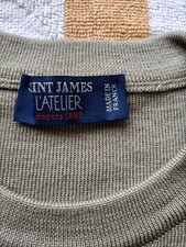 Saint James - Pull marin - 100% laine mérinos - T 46