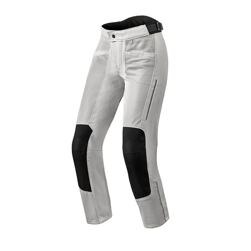 Pantalon moto femme - , argent