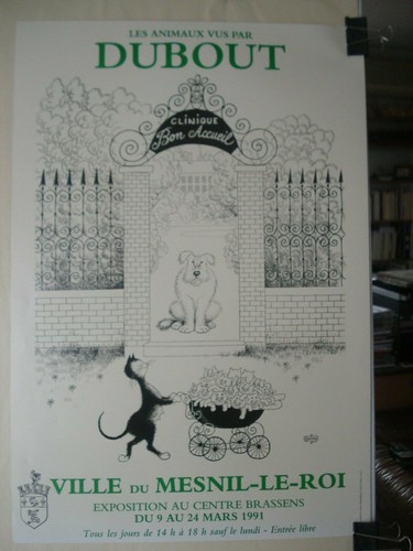 Affiche dubout expo - affiche,