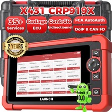 2025 LAUNCH X431 CRP919X OBD2 Scanner Outil de diagnostic 35+Services Codage ECU