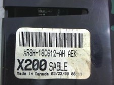 Commande chauffage JAGUAR S-TYPE PHASE 1 XR8H-18C612-AH