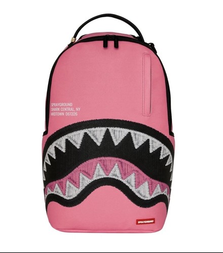 Sprayground pink shark - pink, central