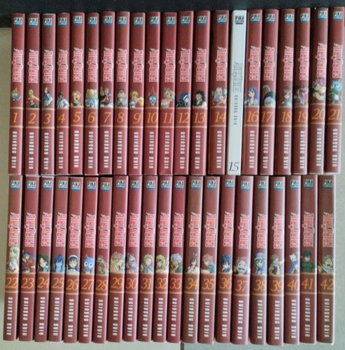 Lot mangas fairy tail - mangas,