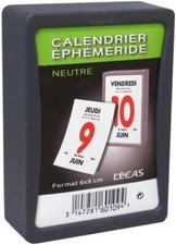 LECAS bloc Calendrier