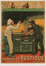 CPM - Fourneau le RUSTIQUE - Bibliothèque Forney - Série Arts ménagers n°3