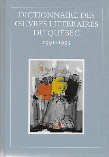 Dictionnaire des oeuvres - dictionnaire,