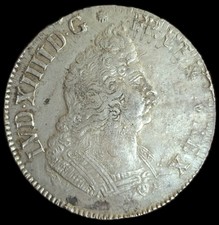 Écu Aux Palmes 1693 X Amiens Louis XIV Reformé