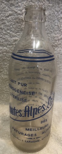 Bouteille lait ancienne - de,