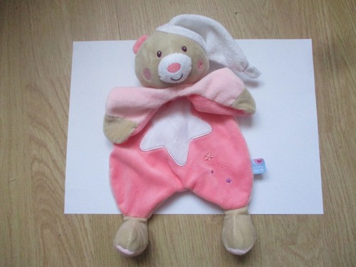 Doudou plat ours brun - , sucre