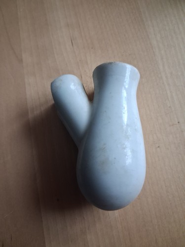 Ancienne pipe porcelaine - en,