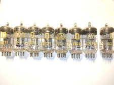 Lot of 8X ECC83 RFT, tested tubes