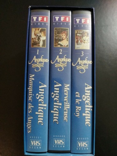 Coffret vhs angélique - coffret,