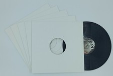 LOT DE 20 POCHETTES EXTERIEURES EN CARTON BLANCHES POUR VINYLES 33T 33 TOURS!