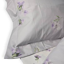 Housse de couette double MIRABELLO Rhododendrons violets