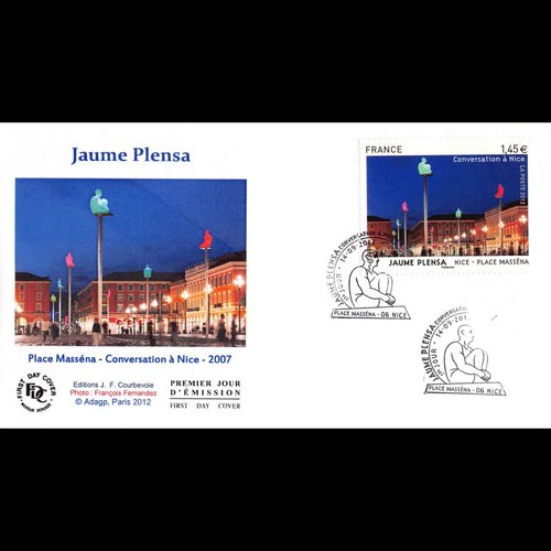 Fdc tableau jaume plensa - -,