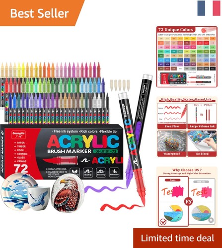Feutres acryliques gelanty - acryliques,