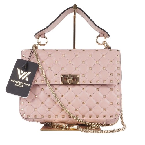 Valentino rockstud top handle - rockstud,