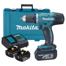 Perceuse visseuse MAKITA 18V Li-Ion (3x 3Ah) LXT + mallette DDF453SFE3