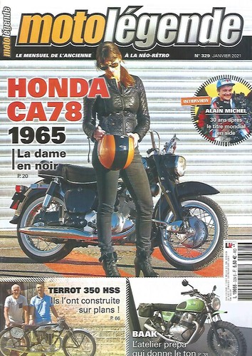 Moto legende 329 - legende, honda