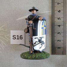 soldat 54mm - chevalier moyen