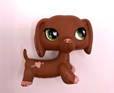 petshop LPS LITTLEST PETSHOP CHIEN 556 TECKEL SAINT VALENTIN  lot 4