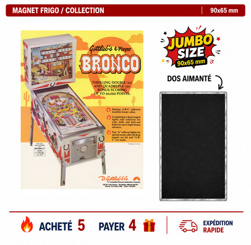 Magnet frigo bronco 90x65 - frigo, mm