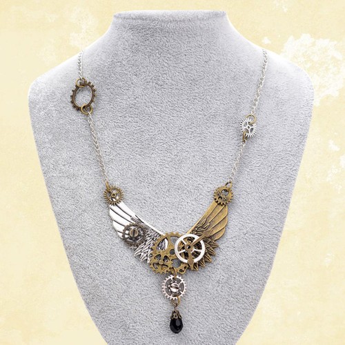 Pendentif engrenage steampunk - pendentif,