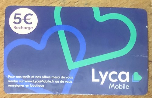 Lyca mobile euros 12 2030 - 5,