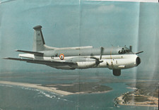 FICHE ATLANTIC BREGUET MARCEL DASSAULT AVION  AVIATION 30 X 21 cm